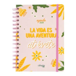 Agenda Anual 2025 Amelie Semana Vista A5