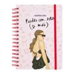 Agenda Anual 2025 Ana Marin Semana Vista A5