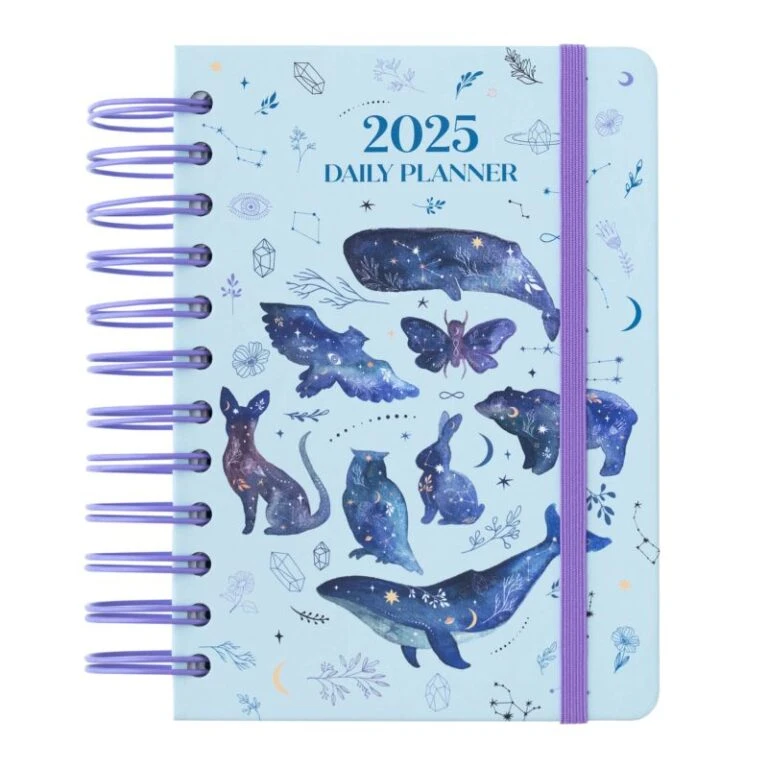 Primera página 17 Primera página -Eric Ventas agenda anual 2025 animales misticos dia pagina 768x768 1