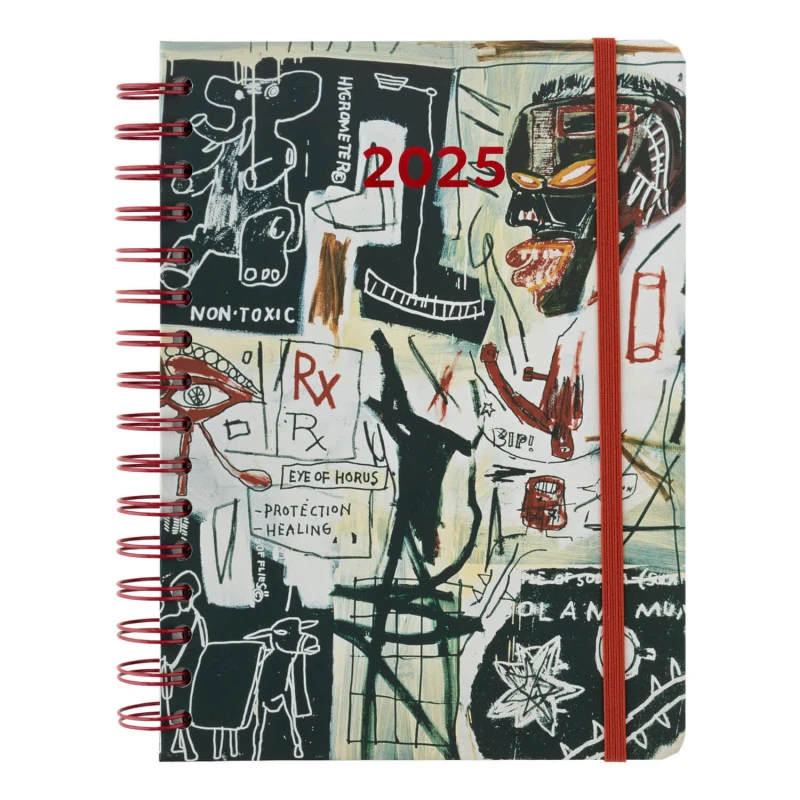 Agenda Anual 2025 Basquiat Semana Vista A5 3 Agenda Anual 2025 Basquiat Semana Vista A5