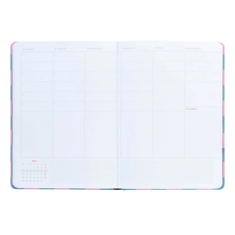 Agenda Anual 2025 Color Fun Plan The Future Semana Vista A5 5 Agenda Anual 2025 Color Fun Plan The Future Semana Vista A5 - Imagen 3