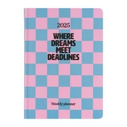 Agenda Anual 2025 Color Fun Plan The Future Semana Vista A5