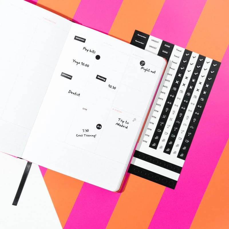 Agenda Anual 2025 Color Fun Start Taking Action Semana Vista A5 7 Agenda Anual 2025 Color Fun Start Taking Action Semana Vista A5 - Imagen 5