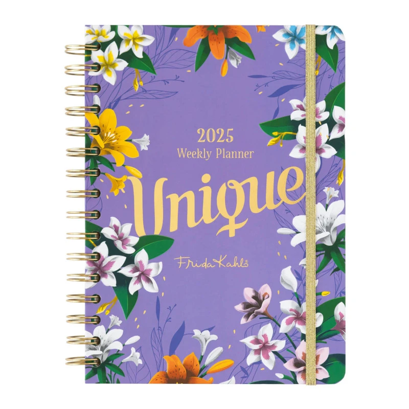 Agenda Anual 2025 Frida Kahlo Semana Vista A5 3 Agenda Anual 2025 Frida Kahlo Semana Vista A5