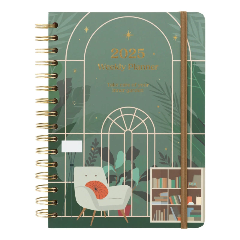 Agenda Anual 2025 Jardin Interior Semana Vista A5 3 Agenda Anual 2025 Jardin Interior Semana Vista A5