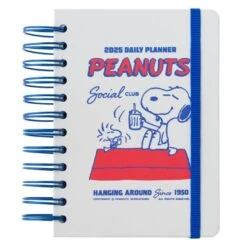 Agenda Anual 2025 Snoopy Dia Pagina