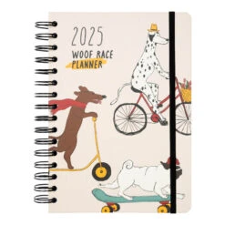 Agenda Anual 2025 Woof Race Semana Vista A5