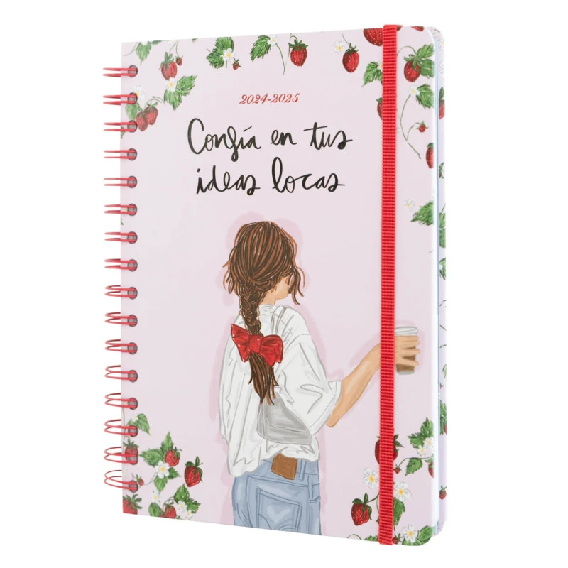 Agenda Escolar 2024/2025 Ana Marin Semana Vista 12 Meses A5 4 Agenda Escolar 2024/2025 Ana Marin Semana Vista 12 Meses A5 - Imagen 2