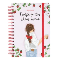 Agenda Escolar 2024/2025 Ana Marin Semana Vista 12 Meses A5