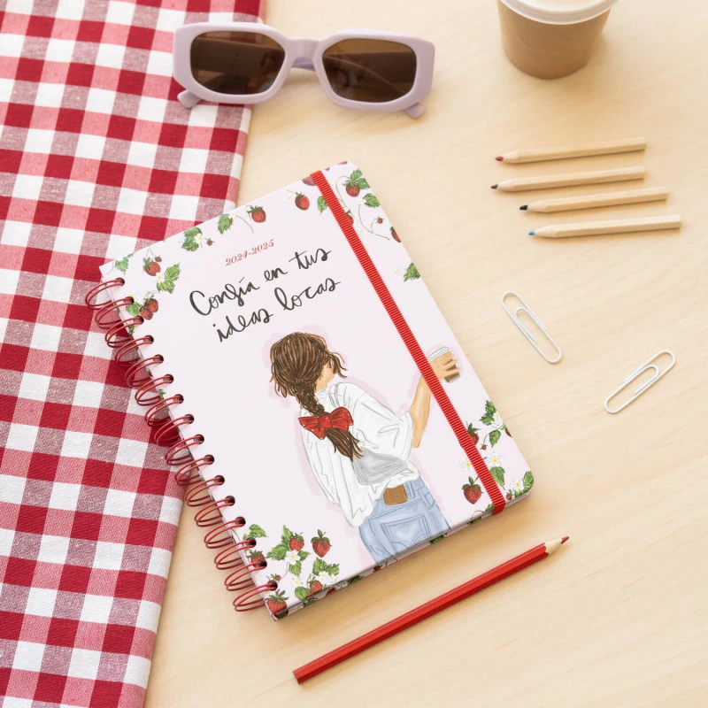 Agenda Escolar 2024/2025 Ana Marin Semana Vista 12 Meses A5 6 Agenda Escolar 2024/2025 Ana Marin Semana Vista 12 Meses A5 - Imagen 4