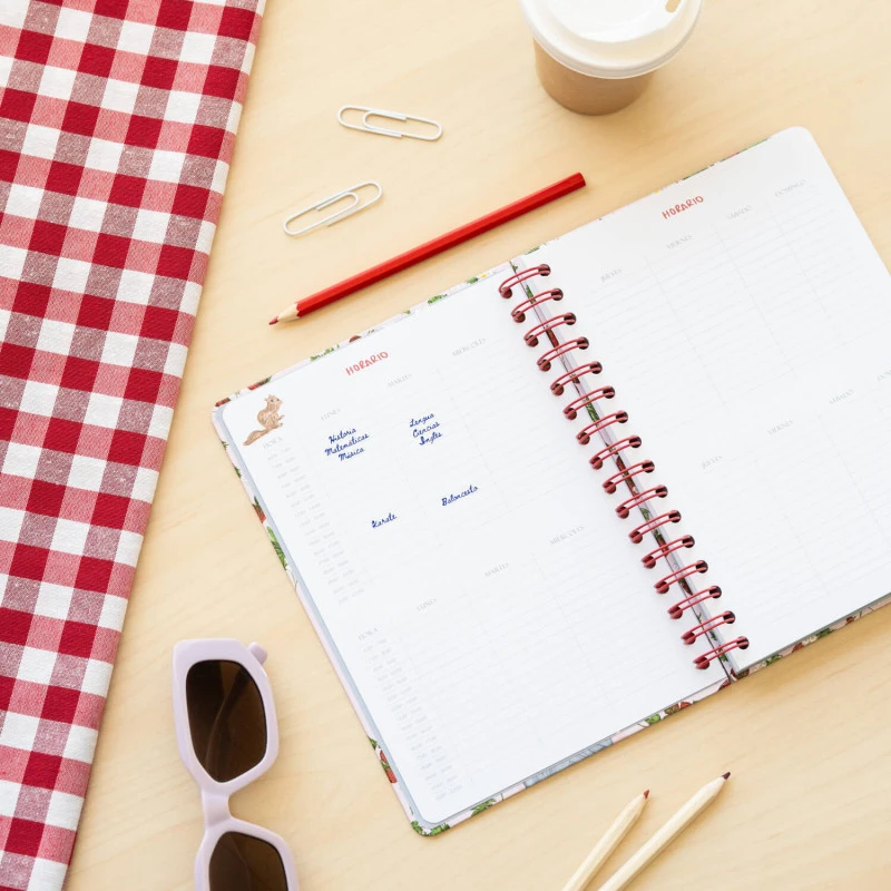 Agenda Escolar 2024/2025 Ana Marin Semana Vista 12 Meses A5 7 Agenda Escolar 2024/2025 Ana Marin Semana Vista 12 Meses A5 - Imagen 5