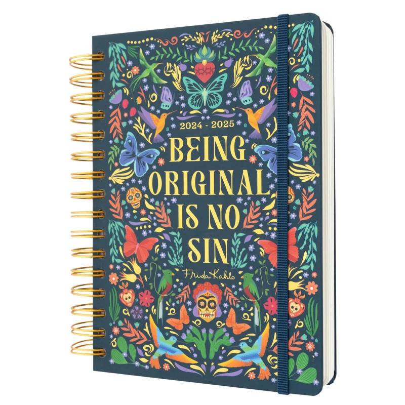 Agenda Escolar 2024/2025 Frida Kahlo Dia Pagina 12 Meses A5 4 Agenda Escolar 2024/2025 Frida Kahlo Dia Pagina 12 Meses A5 - Imagen 2
