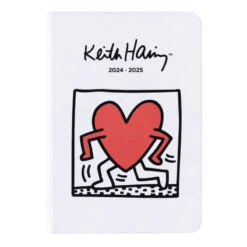 Agenda Escolar 2024/2025 Keith Haring Semana Vista 17 Meses Pocket