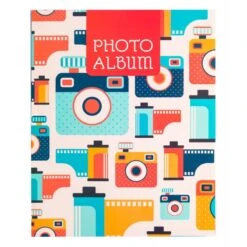 Album Foto Soft 48 Bolsillos 13X20Cm Vintage Camera