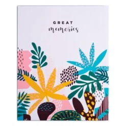 Album De Fotos Soft Abstract Tropics 96 Bolsillos 13X20 Cm