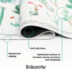 Alfombrilla De Raton XL Botanical Cacti