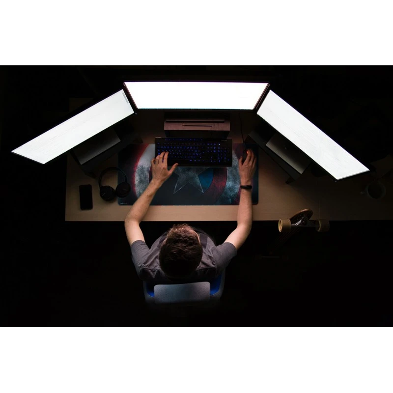 Alfombrilla De Raton XL Escudo Capitan America Marvel 8 Alfombrilla De Raton XL Escudo Capitan America Marvel - Imagen 6