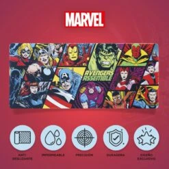 Alfombrilla Raton XL Marvel Superheroes Clasicos -Eric Ventas alfombrilla raton xl marvel superheroes clasicos 5