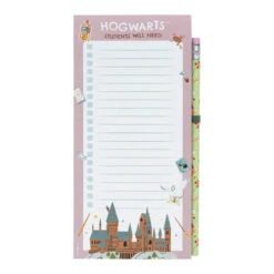 Bloc De Notas Magnetico Harry Potter Hogwarts