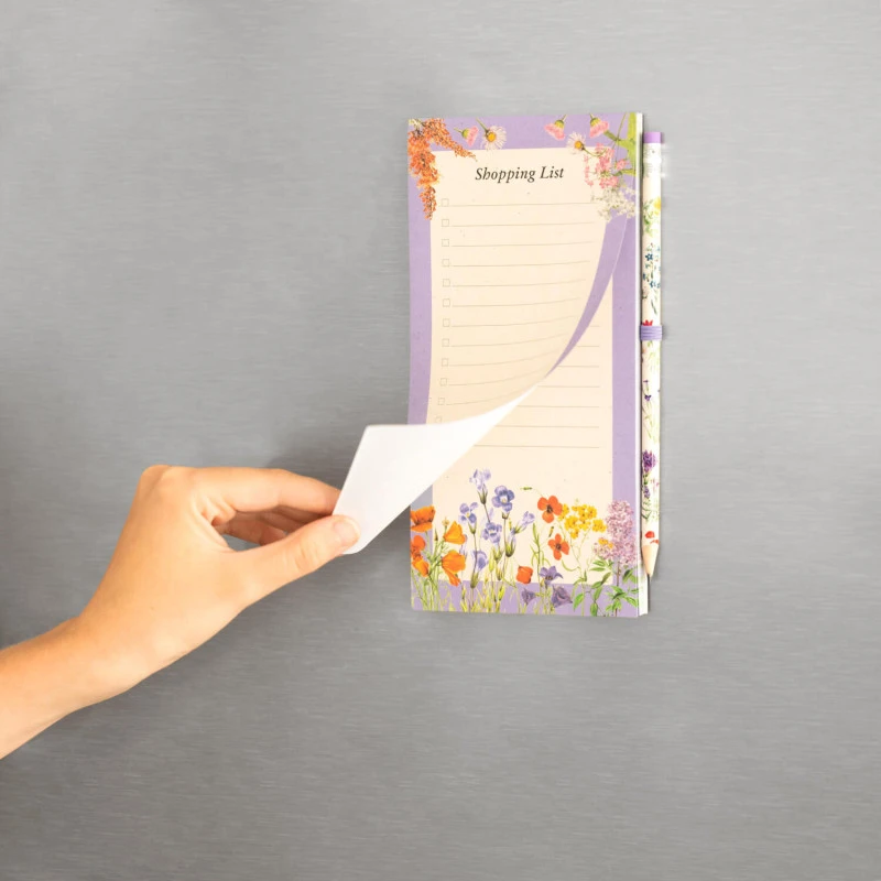 Bloc De Notas Magnetico Wild Flowers 7 Bloc De Notas Magnetico Wild Flowers - Imagen 5