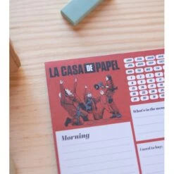 Bloc Notas De Escritorio La Casa De Papel -Eric Ventas bloc notas de escritorio la casa de papel 4