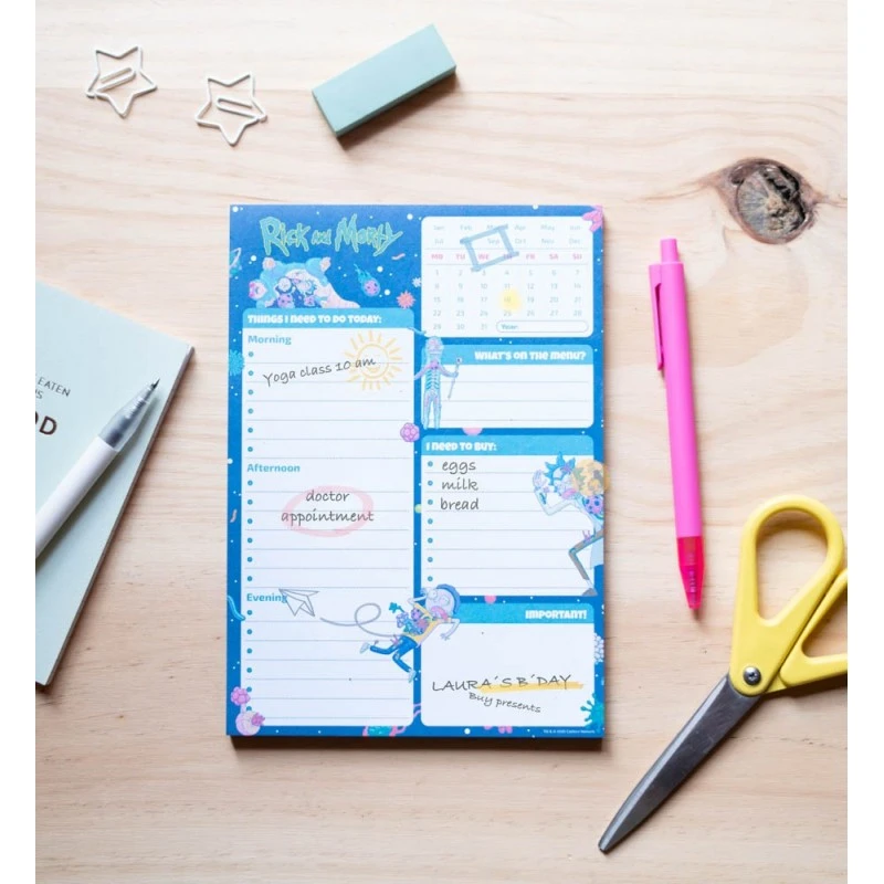 Bloc Notas De Escritorio Rick & Morty Virus Attack 5 Bloc Notas De Escritorio Rick & Morty Virus Attack - Imagen 3