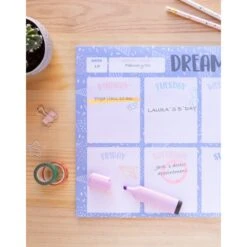 BLOC PLANIFICADOR SEMANAL A3 AMELIE AZUL EN -Eric Ventas bloc planificador semanal a3 amelie azul en 2