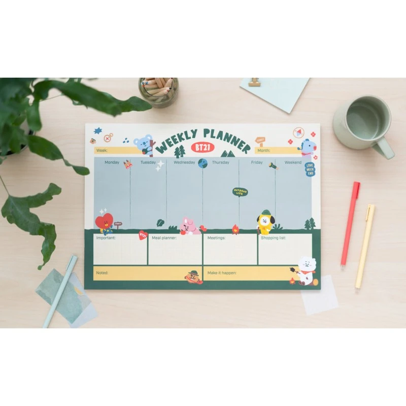 Bloc Planificador Semanal A3 Bt21 4 Bloc Planificador Semanal A3 Bt21 - Imagen 2