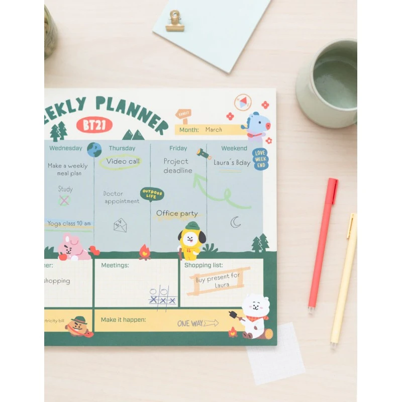 Bloc Planificador Semanal A3 Bt21 5 Bloc Planificador Semanal A3 Bt21 - Imagen 3