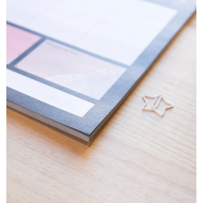 Bloc Planificador Semanal A3 Glitter Gold 8 Bloc Planificador Semanal A3 Glitter Gold - Imagen 6