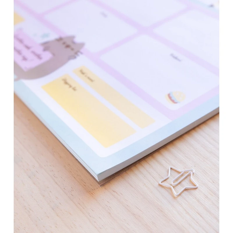 BLOC PLANIFICADOR SEMANAL A3 PUSHEEN 6 BLOC PLANIFICADOR SEMANAL A3 PUSHEEN - Imagen 4