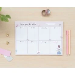 Bloc Planificador Semanal A4 Ana Marin -Eric Ventas bloc planificador semanal a4 ana marin 2