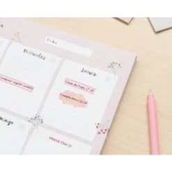 Bloc Planificador Semanal A4 Ana Marin -Eric Ventas bloc planificador semanal a4 ana marin 3