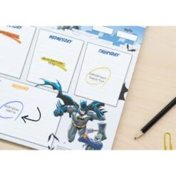 Bloc Planificador Semanal A4 DC Comics Batman -Eric Ventas bloc planificador semanal a4 dc comics batman 2