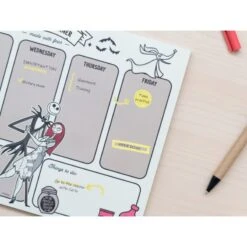 Bloc Planificador Semanal A4 Disney Pesadilla Antes De Navidad -Eric Ventas bloc planificador semanal a4 disney pesadilla antes de navidad 2