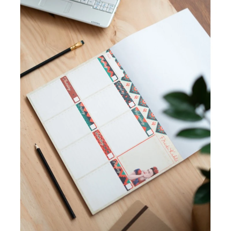 Bloc Planificador Semanal A4 Frida Kahlo Surrealisme Collection 4 Bloc Planificador Semanal A4 Frida Kahlo Surrealisme Collection - Imagen 2