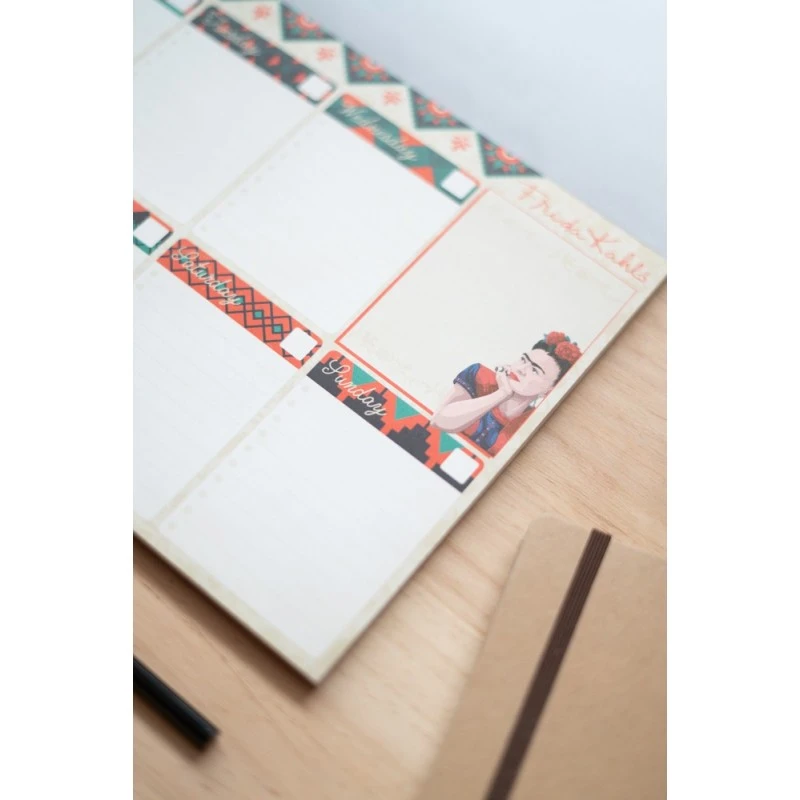 Bloc Planificador Semanal A4 Frida Kahlo Surrealisme Collection 5 Bloc Planificador Semanal A4 Frida Kahlo Surrealisme Collection - Imagen 3