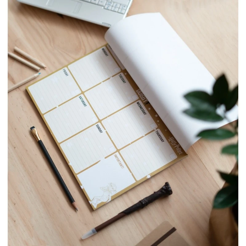 Bloc Planificador Semanal A4 Harry Potter Dobby 4 Bloc Planificador Semanal A4 Harry Potter Dobby - Imagen 2