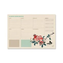 Bloc Planificador Semanal A4 Japanese Español