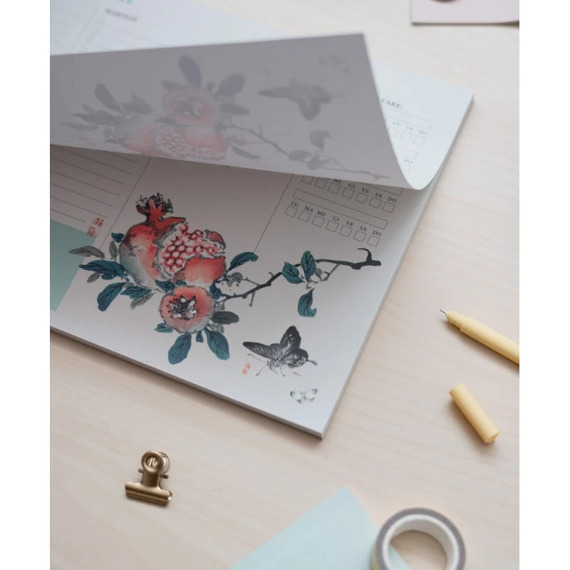 Bloc Planificador Semanal A4 Japanese Español 6 Bloc Planificador Semanal A4 Japanese Español - Imagen 4