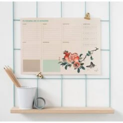 Bloc Planificador Semanal A4 Japanese Frances -Eric Ventas bloc planificador semanal a4 japanese frances 5