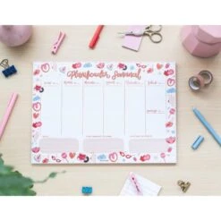 Bloc Planificador Semanal A4 MercheZafor -Eric Ventas bloc planificador semanal a4 merchezafor 1