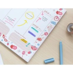 Bloc Planificador Semanal A4 MercheZafor -Eric Ventas bloc planificador semanal a4 merchezafor 2