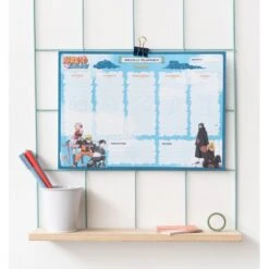 Bloc Planificador Semanal Naruto Shippuden A4 -Eric Ventas bloc planificador semanal a4 naruto 5