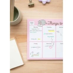 Bloc Planificador Semanal A4 Pusheen Rose Collection -Eric Ventas bloc planificador semanal a4 pusheen rose collection 7