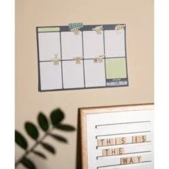 Bloc Planificador Semanal A4 The Mandalorian -Eric Ventas bloc planificador semanal a4 the mandalorian 5