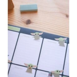 Bloc Planificador Semanal A4 The Mandalorian -Eric Ventas bloc planificador semanal a4 the mandalorian 6