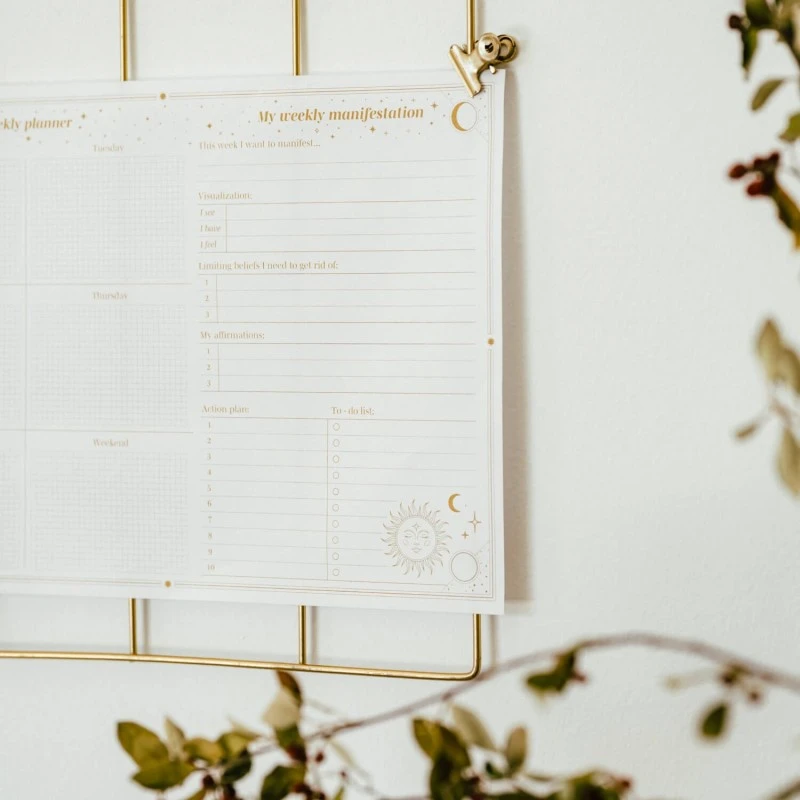 Bloc Planificador Semanal Astral A4 9 Bloc Planificador Semanal Astral A4 - Imagen 7