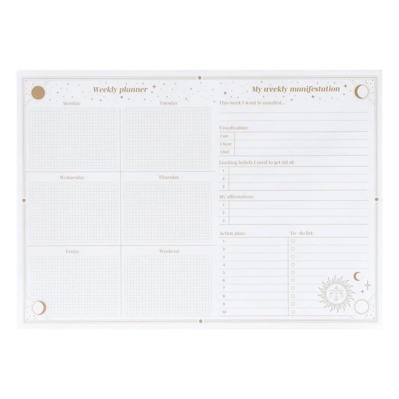 Bloc Planificador Semanal Astral A4 3 Bloc Planificador Semanal Astral A4