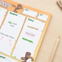 Bloc Planificador Semanal Groot Guardianes De La Galaxia Marvel A4 -Eric Ventas bloc planificador semanal groot guardianes de la galaxia marvel a4 3